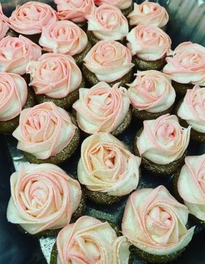 rose cupcakes